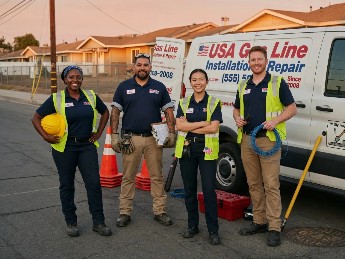 Gas Line Installation company in Hollister, CA